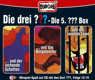 Produktbild von Die drei ??? Box 05. Folgen 13-15 (drei Fragezeichen) 3 CDs
