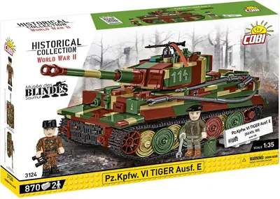 Image de Cobi Historical Collection World War II 3124 Pzkpfw VI Tiger Ausf.E 3124