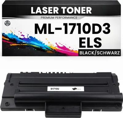 Produktbild von Toner ML-1710D3 / ELS für Samsung Schwarz ML1710D3 wie Original Lexmark X215 ML-1500/1510/1710/1740/1750/1755/1410/1520 SCX-4016/4116 SF-560/750