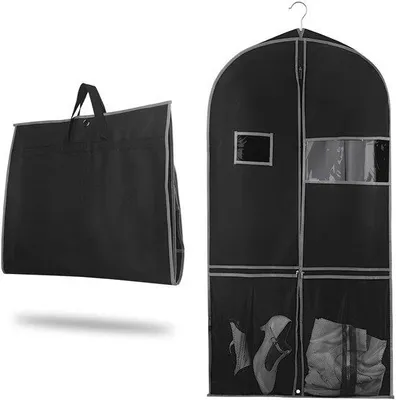 Obrázek produktu pro Cestovní obal na oblečení, prodyšný, 60 x 110 cm, se zipem