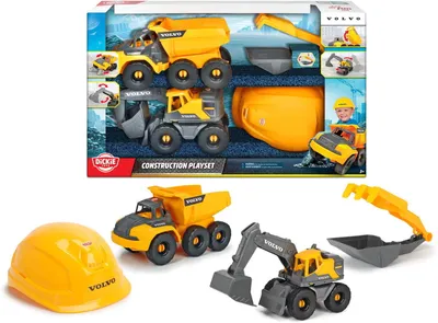 Image de Simba Dickie Vertriebs GmbH Volvo Construction Playset 1