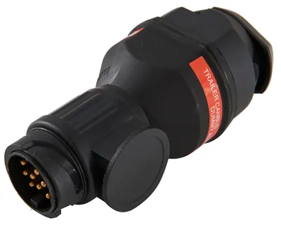 Immagine prodotto di Adattatore per presa rimorchio da 12V, connettore a 13 poli, con illuminazione a LED