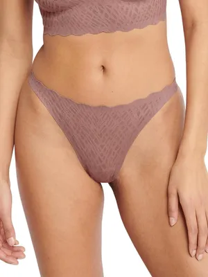 Produktbild von Sloggi Damen Sloggi Zero Feel Bliss String, Cacao, M
