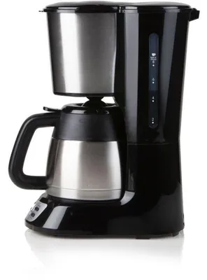 Produktbild von Domo DO709K, Filterkaffeemaschine, 1 l, Gemahlener Kaffee, Schwarz, Edelstahl