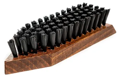 Produktbild von Schmutzbrste braun/schwarz Holz lackiert