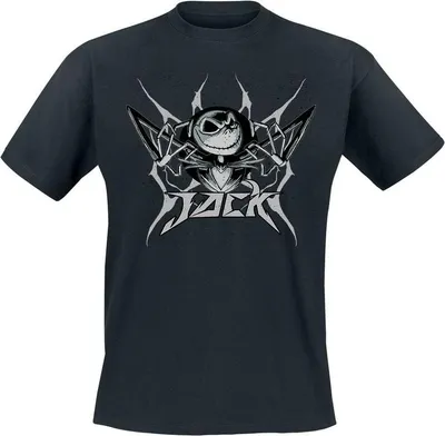 Produktbild von The Nightmare Before Christmas T-Shirt Herren Jack schwarz 3XL