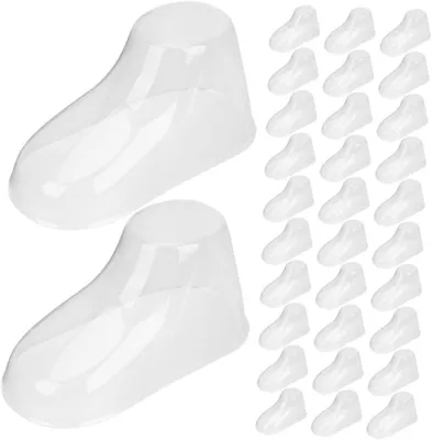 Obrázek produktu pro 100 ks stojánků na zboží pro chlapce/dívky, odolné PVC, boty/ponožky