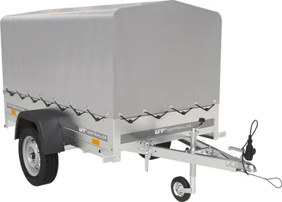 Produktbild von Pkw-Anhänger GARDEN TRAILER 201 KIPP mit Stützrad, Hochplane und Hochspriegel