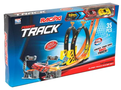 Produktbild von Auto Racebaan Set Looping Duel, 35dlg,