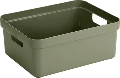 Produktbild von Sunware 09700688, Ablageschale, Grün, Rechteckig, Kunststoff, Einfarbig, Junge/Mädchen