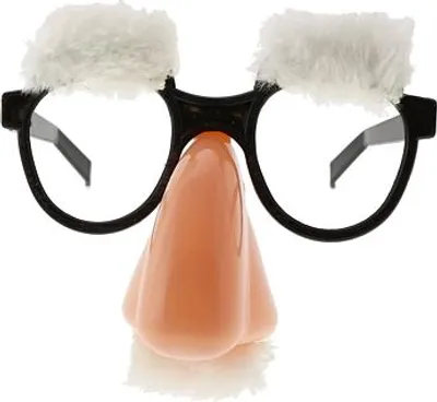 Zdjęcie produktu dla Okulary z nosem i wąsami 1 szt.