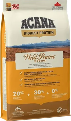 Produktbild von ACANA Highest protein Wild Prairie Dog - trockenfutter für Hunde - 11 4kg