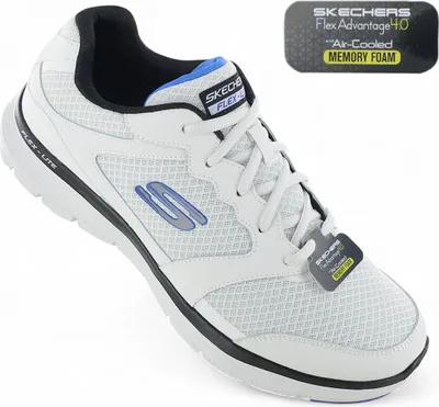 Image de Chaussures de sport Skechers blanc taille 44