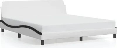 Produktbild von VidaXL 373244, Schwarz, Weiß, 185 cm, 2,18 m, 74,5 cm, 1800 x 2000 mm, 1 Stück(e)