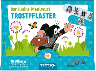 Obrázek produktu pro Trötsch Sada náplastí Krtek komfortní náplasti modrá