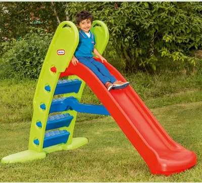 Obrázek produktu pro Little Tikes Easy Store Giant Slide- Primary, 3 rok/roky, 17,9 kg, Modrá, Zelená, Červená