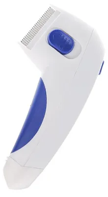 Produktbild von Flohkamm Haustier Läuseentferner 1 Stück, Edelstahlzinken, Ergonomischer Griff, Für Hunde Katzen Welpen