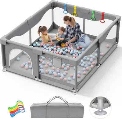 Immagine prodotto di Spelbox Baby - Recinto gioco - Box per bambini - Box per neonati - Recinto di sicurezza - Modello XXL, 200x180 cm
