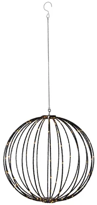 Produktbild von Star Trading Mounty, 198 Glühbirne(n), LED, 3000 K, 85 lm, IP44, Schwarz