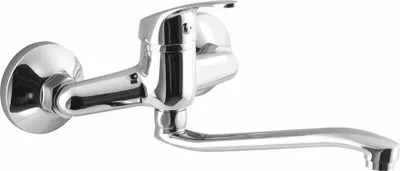 Obrázok produktu pre AQUALINE 35 nástenný kohútik, vzdialenosť 150 mm, chróm