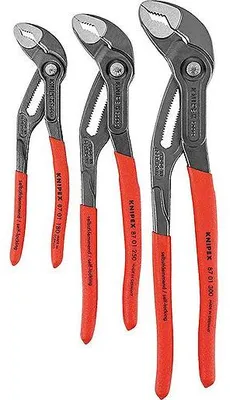 Produktbild von KNIPEX Wasserpumpenzangen-Satz KNIPEX 3-teilig Zangenset Handwerkzeug Werkzeug