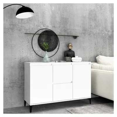 Produktbild von Sideboard in Weiß, 104 x 35 x 70 cm, Holzwerkstoff