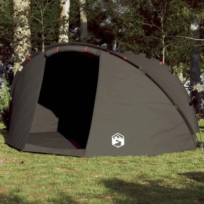 Produktbild von Möbel Angelzelt 5 Personen Braun Wasserdicht - Campingzelte &15757