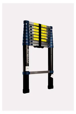 Produktbild von Teleskopische Aluminiumleiter 2,6 m