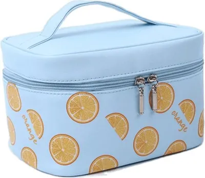 Image de Carla Sac à cosmétiques pour femmes Yame bleu-orange Universel