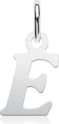 Produktbild von Unique Buchstabenanhänger "E" 925er Sterlingsilber Anhänger SP0896