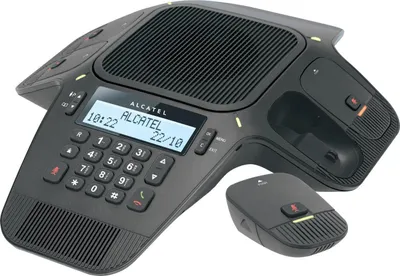 Image de Alcatel Conference 1800 Téléphone DECT Identification de l'appelant noir