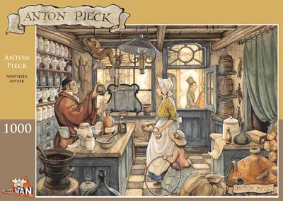 Produktbild von Puzzelman Anton Pieck Apotheek (1000)