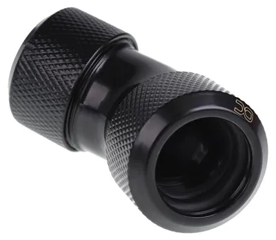 Obrázek produktu pro Alphacool 17405, Spojka, Mosaz, Černá, 1/4", 45°, 23 mm