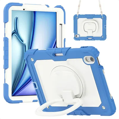 Produktbild von imoshion Rugged Kindersicher Schutzhülle iPad Air 11 Zoll (2025) M3 / (2024) M2 - Blau