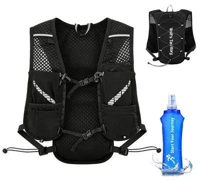 Immagine prodotto di Solidchoice - Gilet idratante ultraleggero con bottiglia da 500 ml