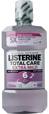 Produktbild von Listerine Mundwasser Total Care, extra mild (500 ml)