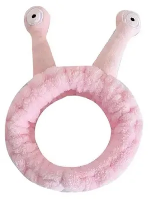 Produktbild von Ecarla Rosa Schneckenförmiges Kosmetik-Haarband