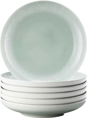 Produktbild von Seltmann Weiden Sento Home Aura mint Suppenteller rund 21 cm 6er Set