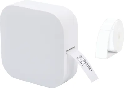 Obrázok produktu pre Tlačiareň štítkov AIMO Q30 Bluetooth, mini vrecková termotlačiareň štítkov, všetko v jednom, lepiace štítky, štítkovač s 1 kotúčom štítkov, kompatibilný so systémami iOS, Android Tlačiareň štítkov
