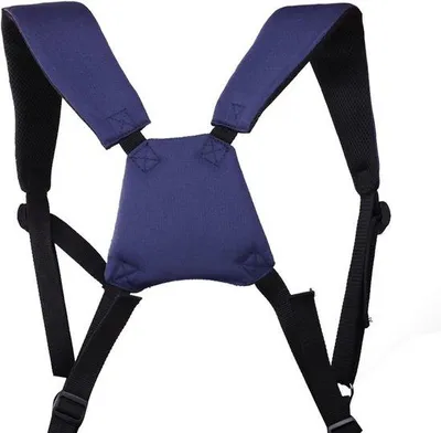 Productafbeelding van Gewatteerde Schouderriem - Verstelbare Draagriem - Golftas Dragen - Anti-slip Grip - Universele Pasvorm - Blauw