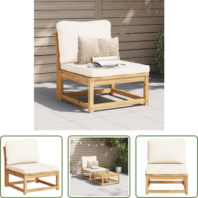 Zdjęcie produktu dla Sofa ogrodowa Living Store z poduszkami z litego drewna akacjowego