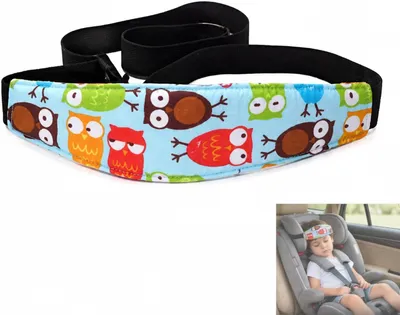 Imagen del producto de Reposacabezas ajustable para asiento de coche infantil, para mayor comodidad al dormir en el coche