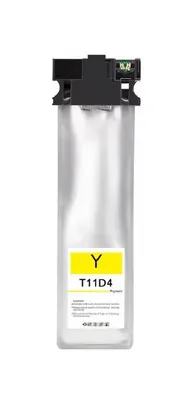 Produktbild von Tintenpatrone kompatibel mit Epson C13T11D440 yellow, gelb für Workforce Pro WF-C5300, WF-C5390, WF-C5390DW, WF-C5800, WF-C5890, WF-C5890DWF, T11D4