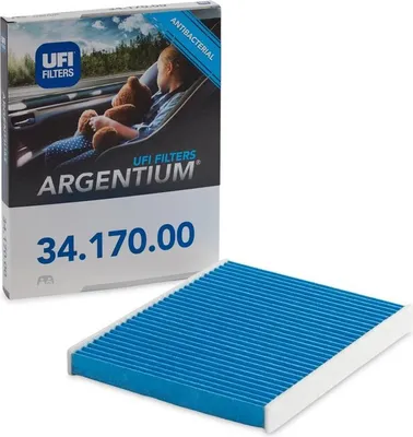 Produktbild von UFI 34.170.00 Innenraumfilter Pollenfilter für FORD Fiesta Mk6 Schrägheck (JA8, JR8)