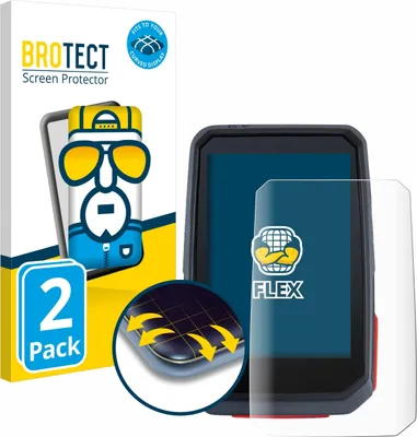 Produktbild von 2x BROTECT Fullscreen Schutzfolie für Sigma ROX 4.0 Displayschutz Folie Fullcover Klar Transparent
