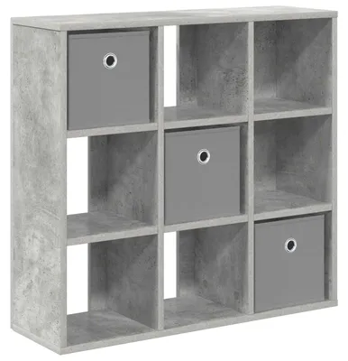 Produktbild von Eleganten-Stil Kommode Sideboard - Wohnzimmerschrank - für Flur, Schlafzimmer - mit Schubladen Beton Grau 73,5x24x69,5 cm - Kommoden - Möbel26
