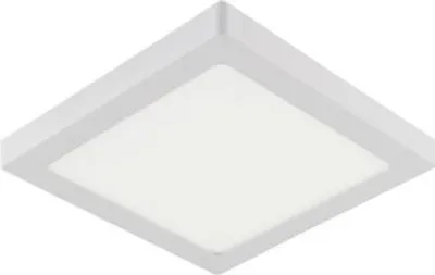 Imagen del producto de HOROZ, lámpara de techo LED, 12W, luz blanca neutra, cuadrada