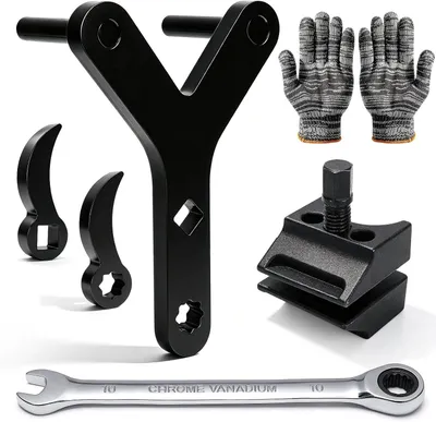 Imagen del producto de Juego de extractores para automóviles, de 6 piezas, con una robusta estructura de acero, para reparación de vehículos