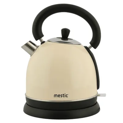 Obrázok produktu pre Rýchlovarná kanvica Mestic MWC-180 Retro 1,8 l, krémová a čierna