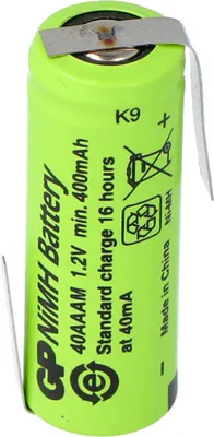 Produktbild von Akku 2/3AAA NiMH-Akku mit Lötfahne Z-Form
